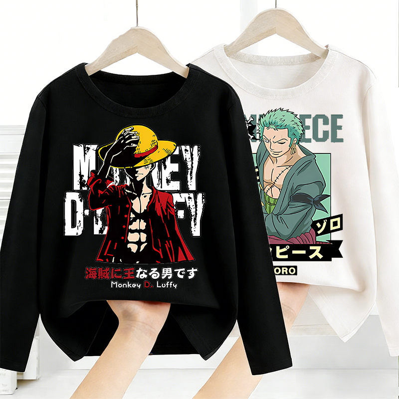 Anime Girl Merchandise - Einteiliges Langarm-Oberteil mit Anime-Aufdruck, Basisschicht-Shirt für