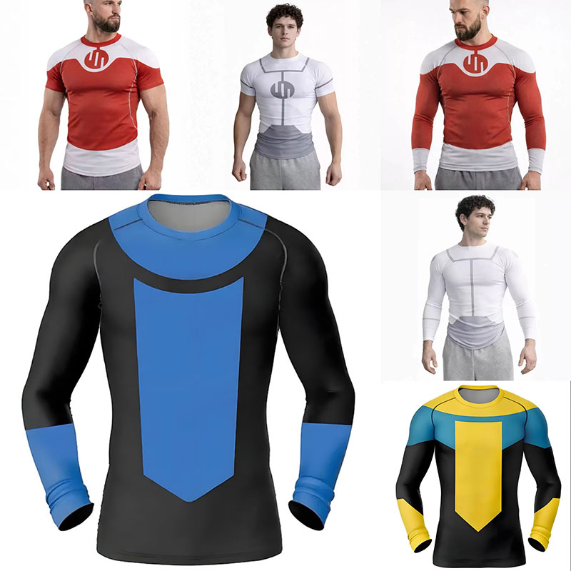 Anime Merchandise For Women - Neues Invincible Cosplay Rash Guard Tauch-