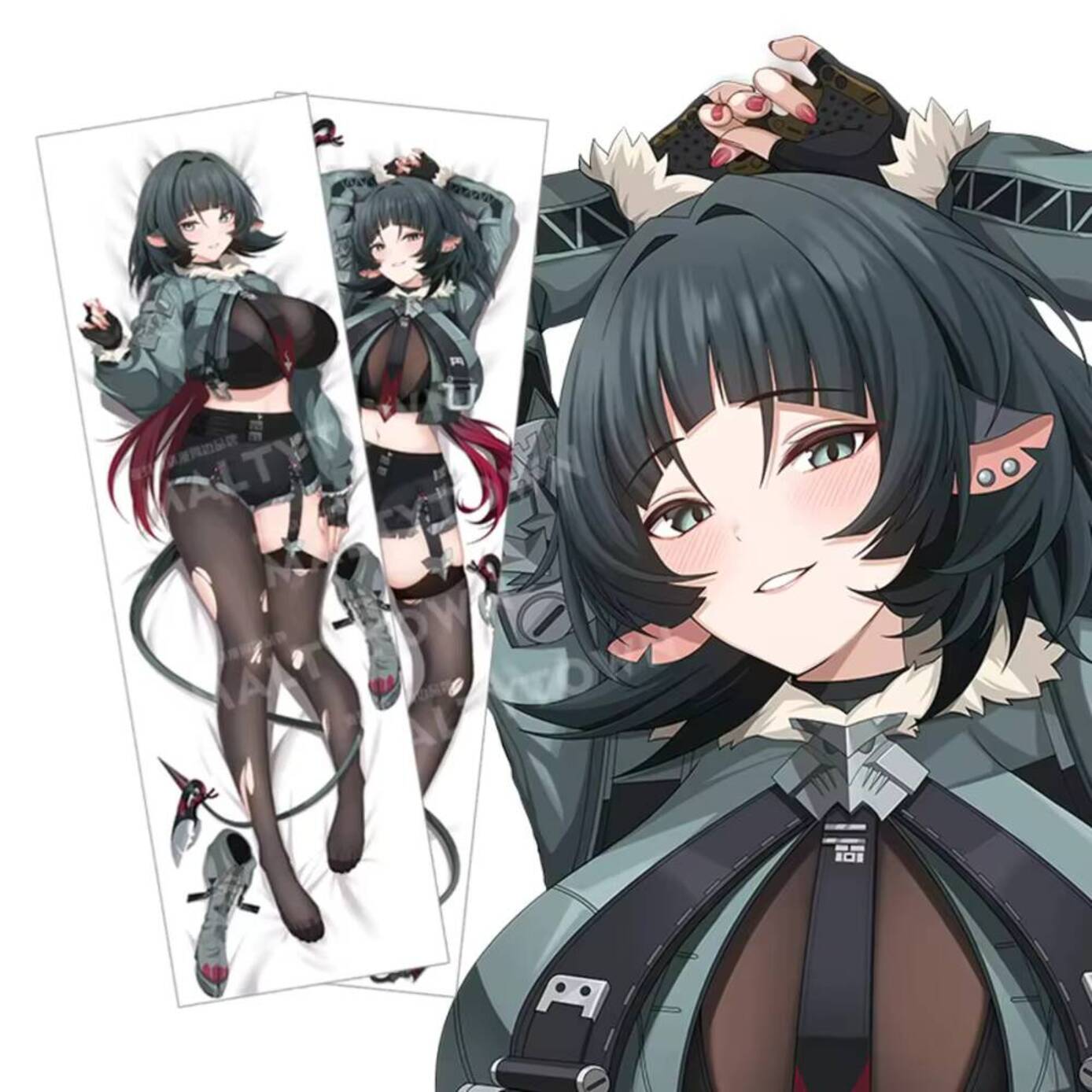 Body Pillow Cover - Kissenhülle Jane Zenless Zone Zero Hing