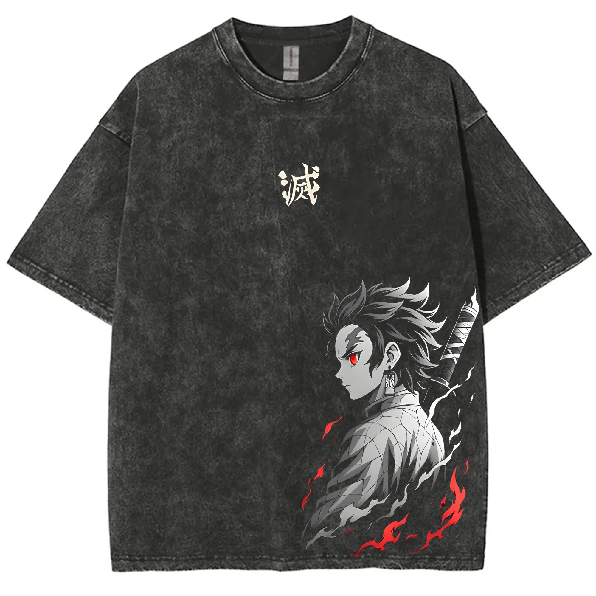 Streetwear Dämon Slayer Vintag – Anime Merchandise For Women Bewertung und Preis