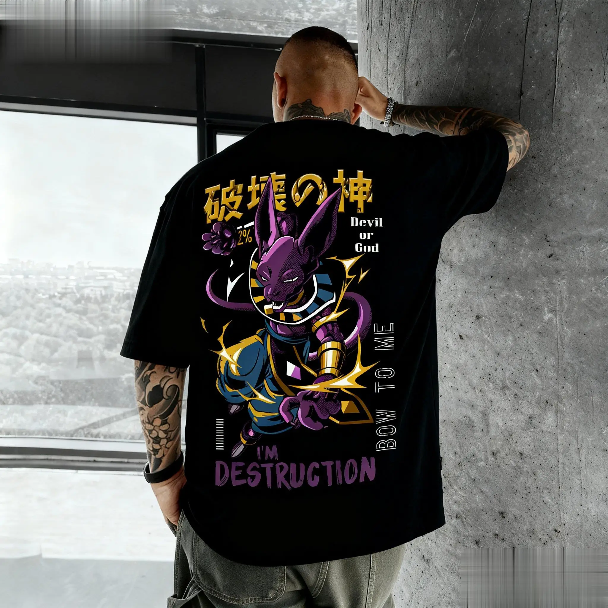 Dragon Ball Beerus Anime Grafi – Anime Merchandise For Women Bewertung und Preis