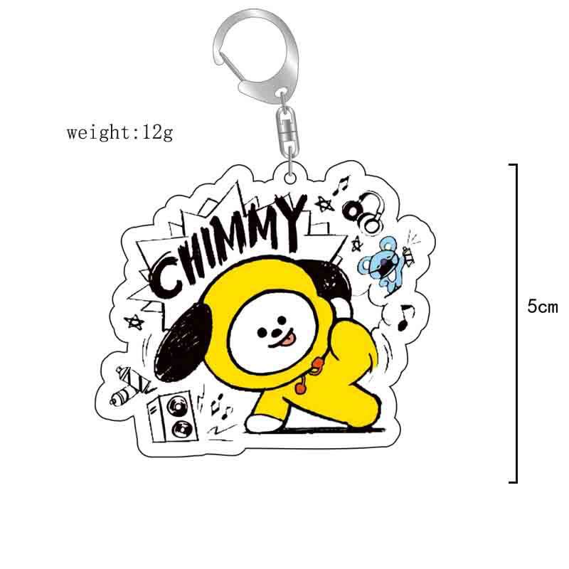 BT21 Anime Cartoon süßer Acryl – Anime Girl Merchandise Bewertung und Preis