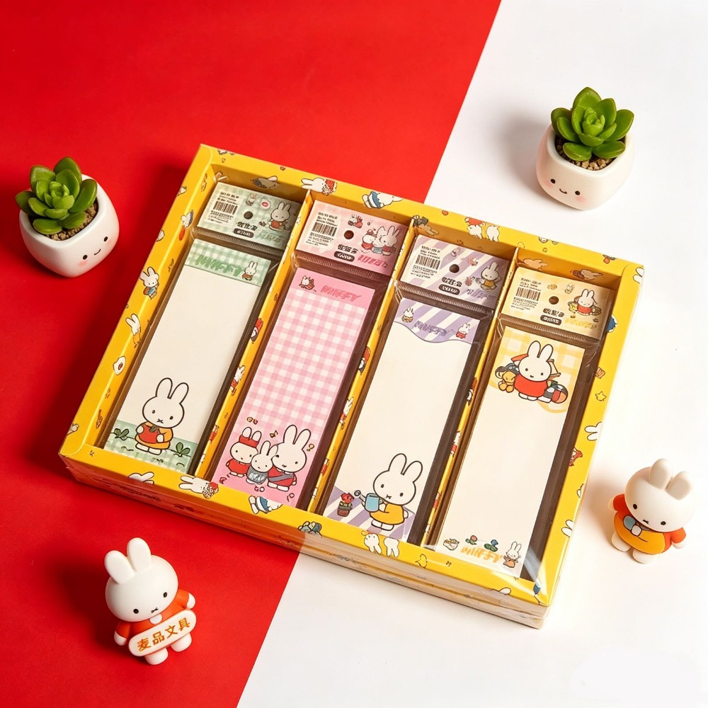 4 Stück Miffy Kawaii Notizbüch – Art Book Illustration Bewertung und Preis