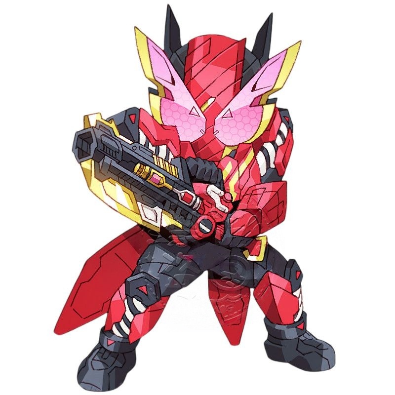 Kamen Rider Chibi Anime-Mercha – Anime Cosplay Merchandise Bewertung und Preis