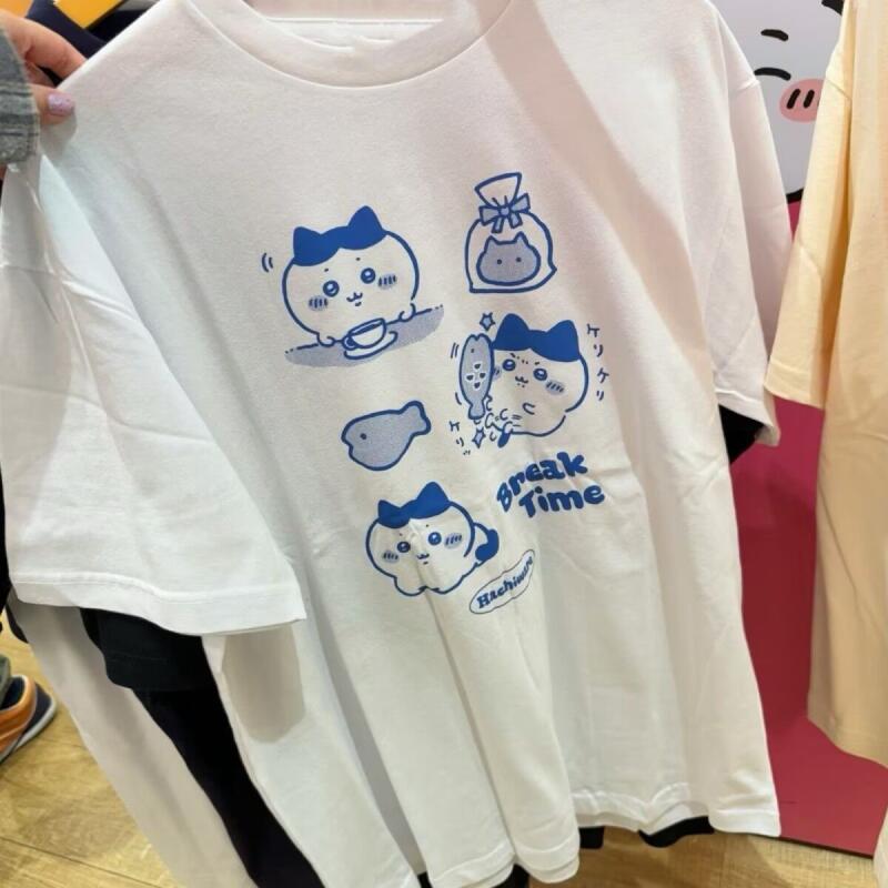 Y2K Kawaii Chiikawa Anime T-Sh – Anime Girl Merchandise Bewertung und Preis