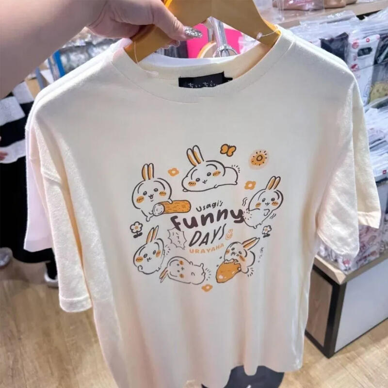 Y2K Kawaii Chiikawa Anime T-Sh – Anime Girl Merchandise Bewertung und Preis