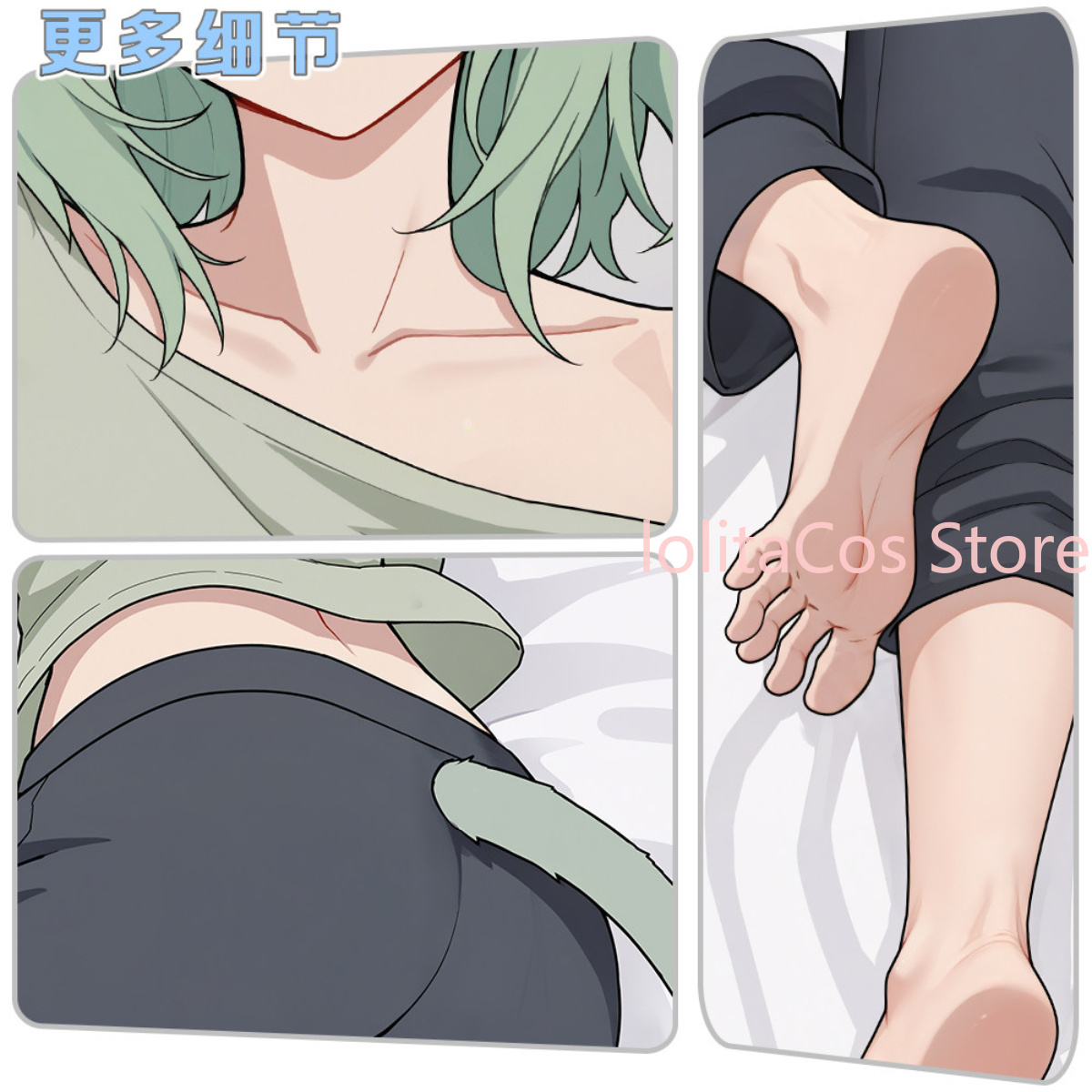 Chainsmoker Cat Yani Neko Sato – Body Pillow Cover Bewertung und Preis