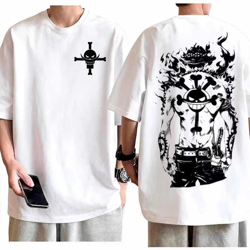 One Piece Whitebeard Ace T-Shi – Anime Merchandise For Women Bewertung und Preis
